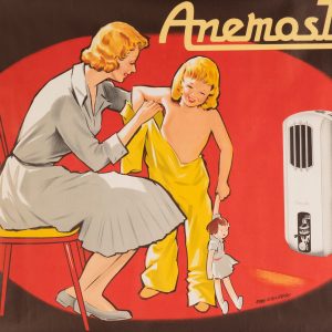 Ancienne Affiche Publicitaire – Anemostat
