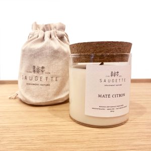 Bougie Maté Citron – Saugette
