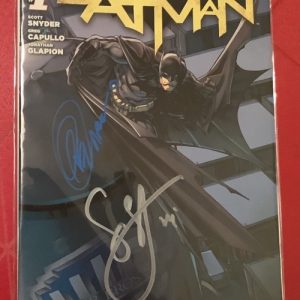 Batman The new 52 #1 signé par Scott Snyder et Greg Capullo