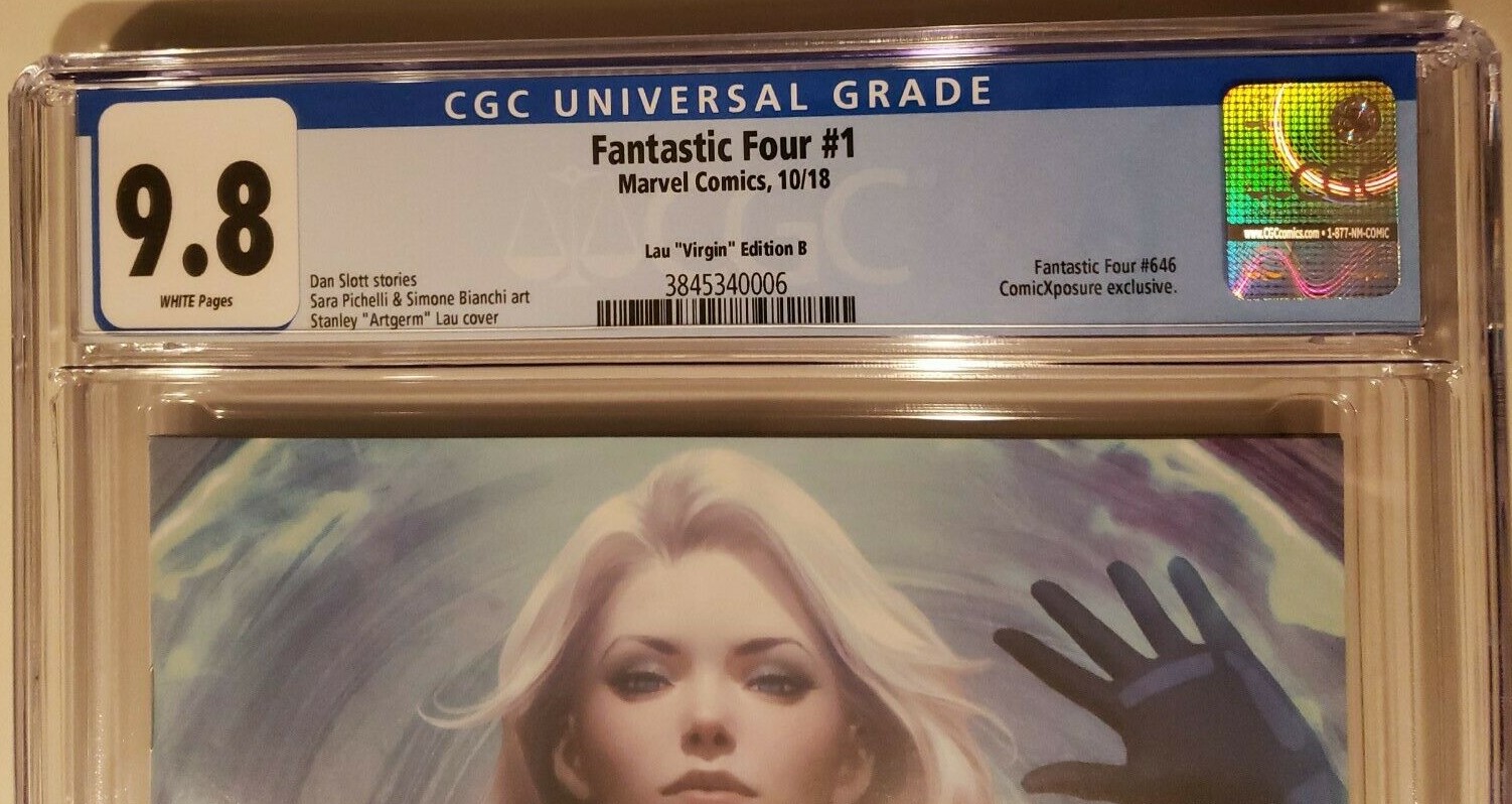 Fantastic Four #1 – Exceptionnelle Virgin Cover – Limité à 66 CGC 9.8 !!!! – Image 3