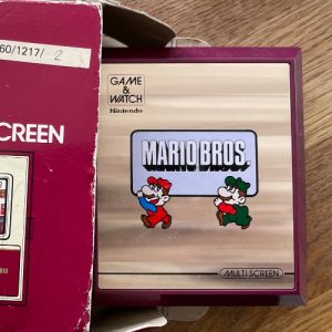 Game & Watch Mario 1983 – Boite d&rsquo;origine
