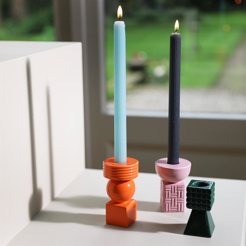 Bougeoir stack orange – Klevering – Image 4