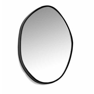 Miroir C biseauté noir – SERAX