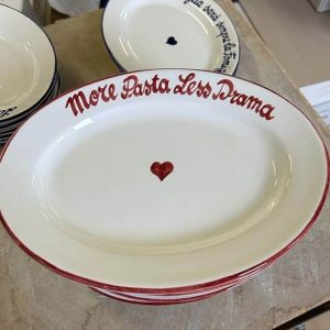PLAT OVAL 32CM MORE PASTA POPOLO