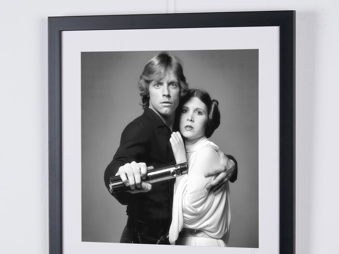 Star Wars – A New Hope – Carrie Fisher & Mark Hamill – Photo numérotée – Image 5