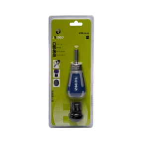 Tournevis porte-embouts 1/4 avec 6 embouts – 475R-1/4-30 – Irimo