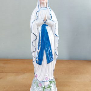 Statue vierge Marie en porcelaine