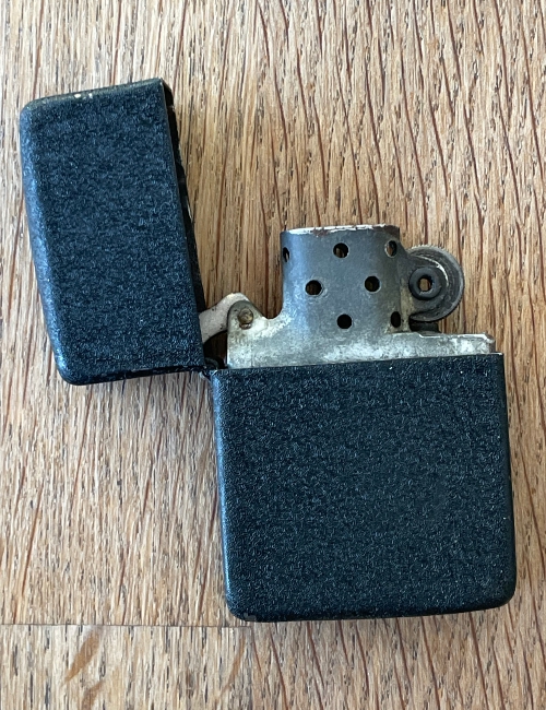 Zippo « Black Crackle » – 1943 – Très rare – Image 3