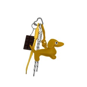 Bijou de sac teckel jaune