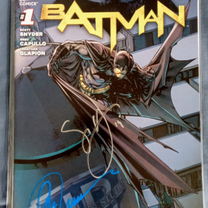 Batman #1 signé par Scott Snyder et Greg Capullo