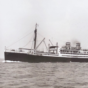Photographie de Beken of Cowes bateau vapeur « Orinoco »