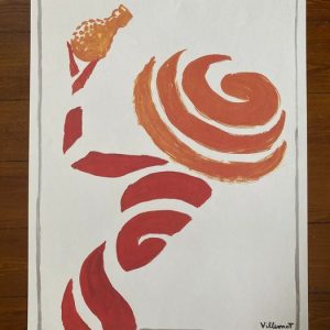 Affiche litho numérotée Villemot – La femme zeste