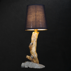 Lampe en bois « Seraphine »