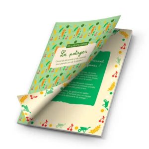 Carnets d’activités : Le potager – Sloli Editions