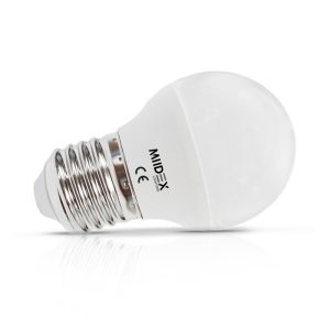 AMPOULE LED E27 BULB G45 5W 4000K