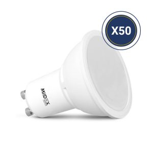 AMPOULE LED GU10 SPOT 6W 4000K PACK DE 50