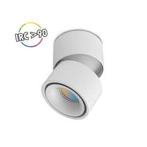 APPLIQUE DÉCORATIVE CCT 12W BLANC INCLINABLE/ORIENTABLE