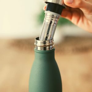 Bouchon avec filtre à thé pour gourde Qwetch 260-500ml – 4cm