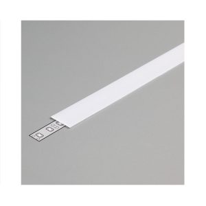 DIFFUSEUR PROFILE 15.4MM BLANC 1M POUR BANDEAUX LED