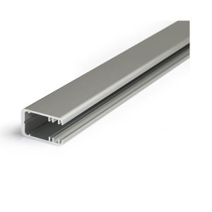 PROFILE GLASS LINE ALUMINIUM ANODISÉ 2M POUR BANDEAUX LED